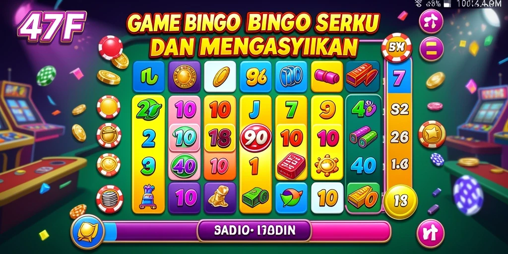 Screenshot gameplay Bingo yang menarik di 47F.