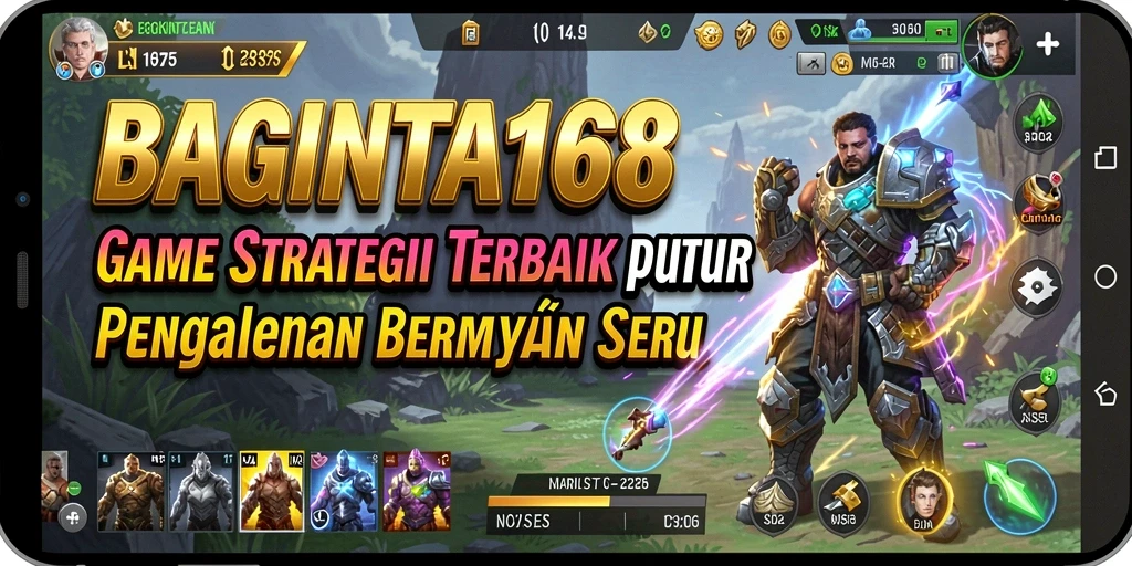 Tampilan gameplay <strong>BAGINTA168</strong> yang dinamis dan menegangkan dalam pertempuran strategi.