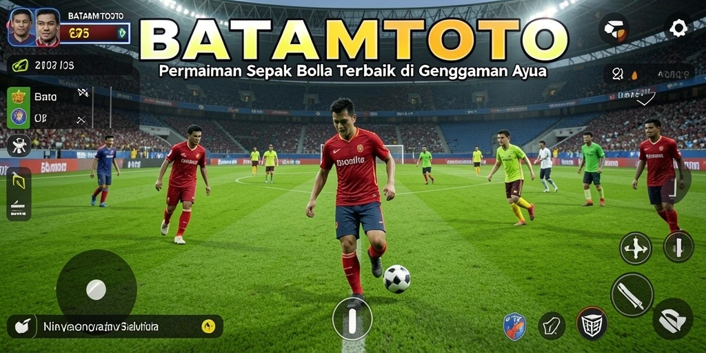 Gameplay menarik di lapangan sepak bola BATAMTOTO.