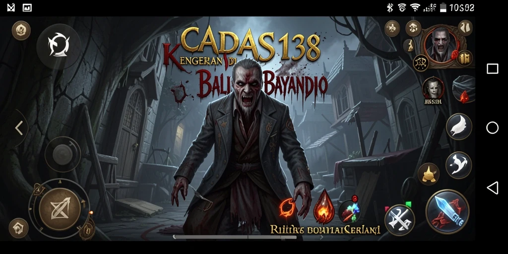 Gameplay CADAS138 yang menampilkan momen menakutkan dan aksi adrenalin tinggi.