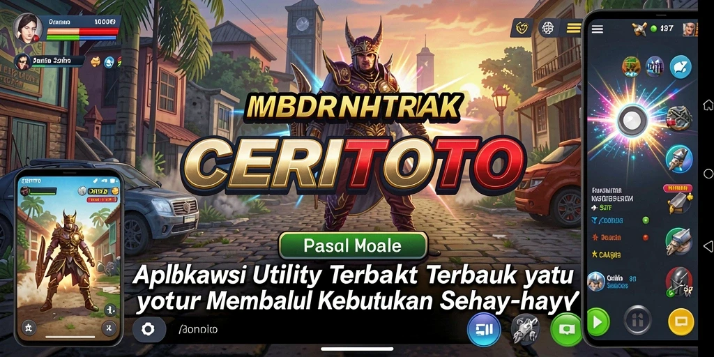 Tampilan antarmuka CERITOTO yang intuitif dan user-friendly untuk kebutuhan sehari-hari.