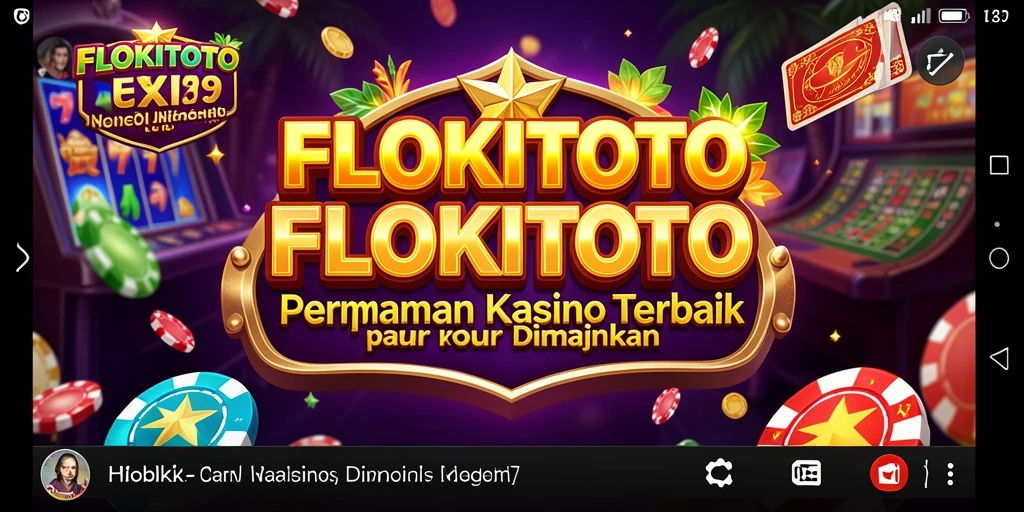 Screenshot gameplay FLOKITOTO yang menampilkan desain visual yang menarik dan antarmuka pengguna yang ramah.