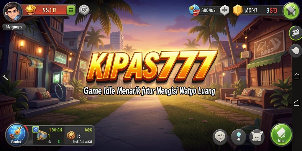 Tampilan gameplay menarik dari KIPAS777 yang menggambarkan suasana Idle.