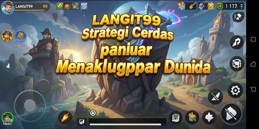 Screenshot LANGIT99 yang menampilkan aksi pertempuran strategi mendebarkan.