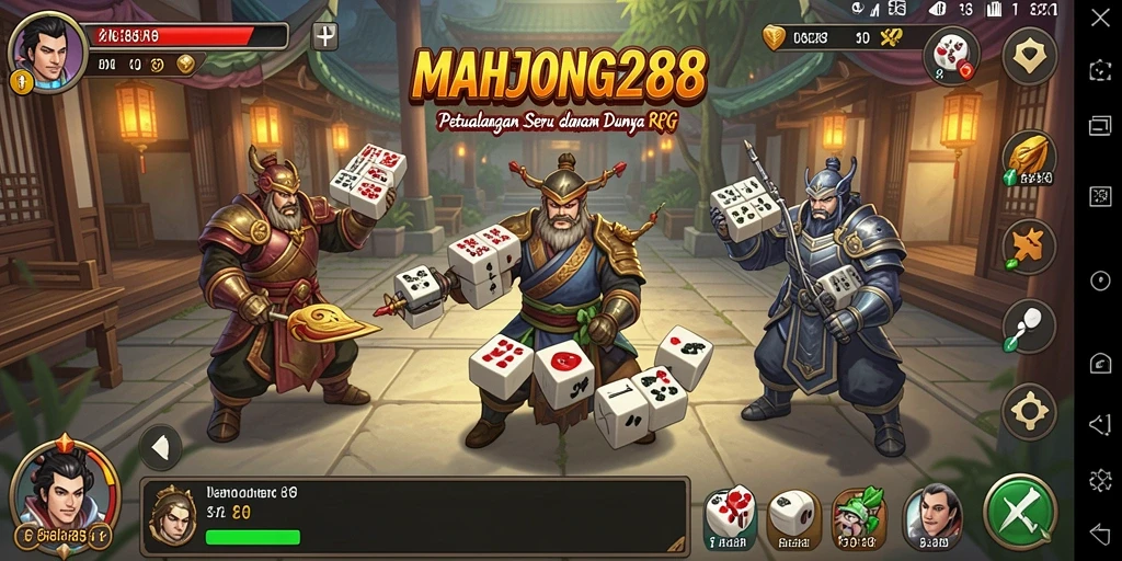 Tampilan gameplay RPG yang menakjubkan dengan karakter dan dunia yang hidup.