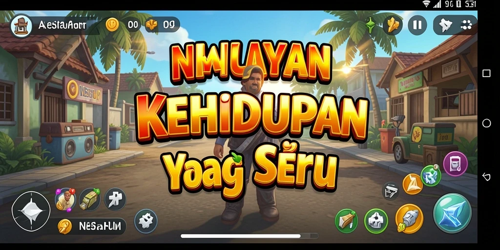 Tampilan gameplay NESIAFUN yang imersif dan memikat.
