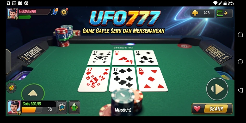 Tampilan gameplay UFO777 yang seru dan interaktif.