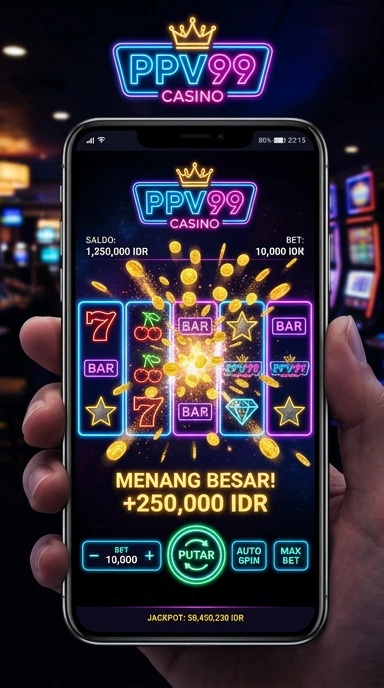 Tampilan antarmuka pengguna aplikasi ppv99 yang intuitif.